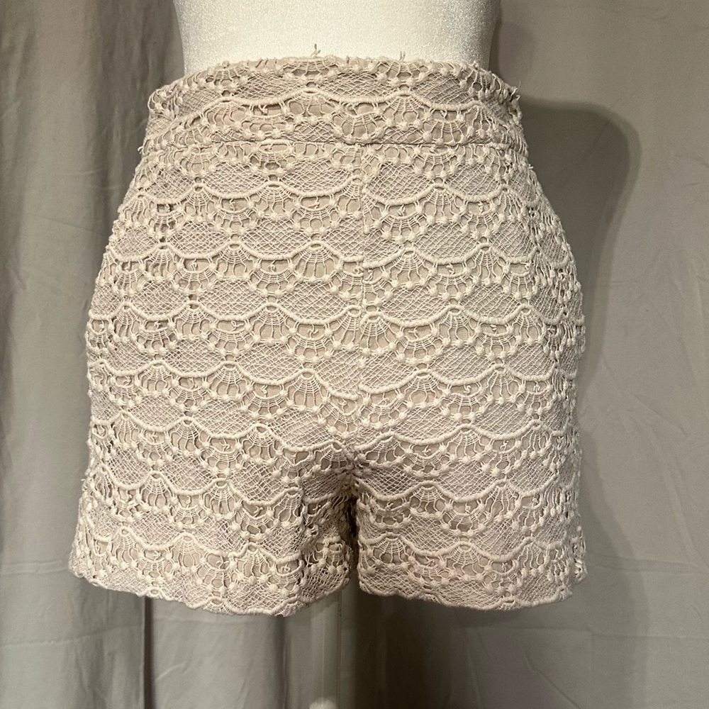 High waisted shorts